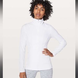 Lululemon Round trip Jacket in white.
